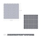 Nature Spring Patio and Deck Tiles, Interlocking Outdoor Flooring Pavers Weather Resistant, Square, Grey, Set of 6 951859MFX - alternate 2